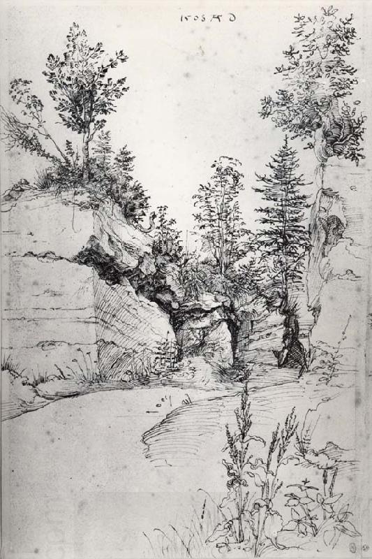 Albrecht Durer Exit from a Quarry China oil painting art